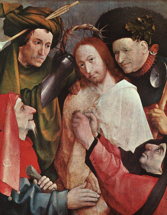 BOSCH, Hieronymus Christ Mocked gyjhk Germany oil painting art